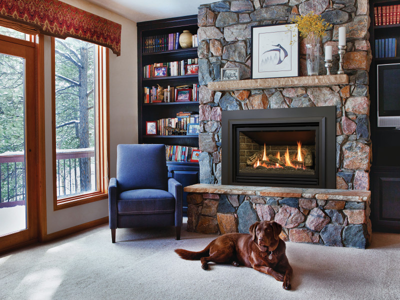 The Chaska 335s gas fireplace insert is the perfect fit