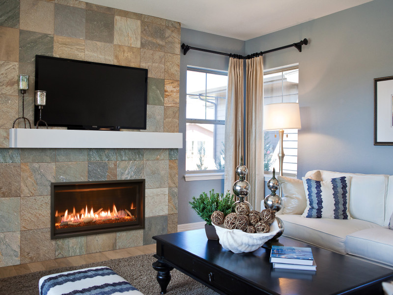 Slayton 36 Direct Vent Gas Fireplace | Contemporary Gas Fireplaces