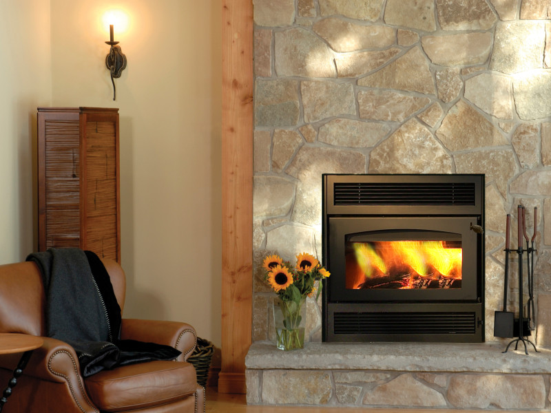 Kozy Heat offers EPA Certified wood burning fireplace inserts. The fireplace decreases flammable creosote within the chimney by 90%