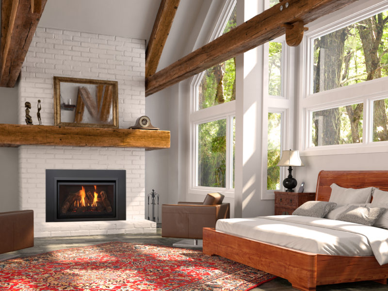 Chaska 34 Gas Fireplace Insert | Kozy Heat