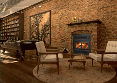 Kozy Heat Lakefield XL, Gas, Free-standing Fireplace - Fergus Fireplace