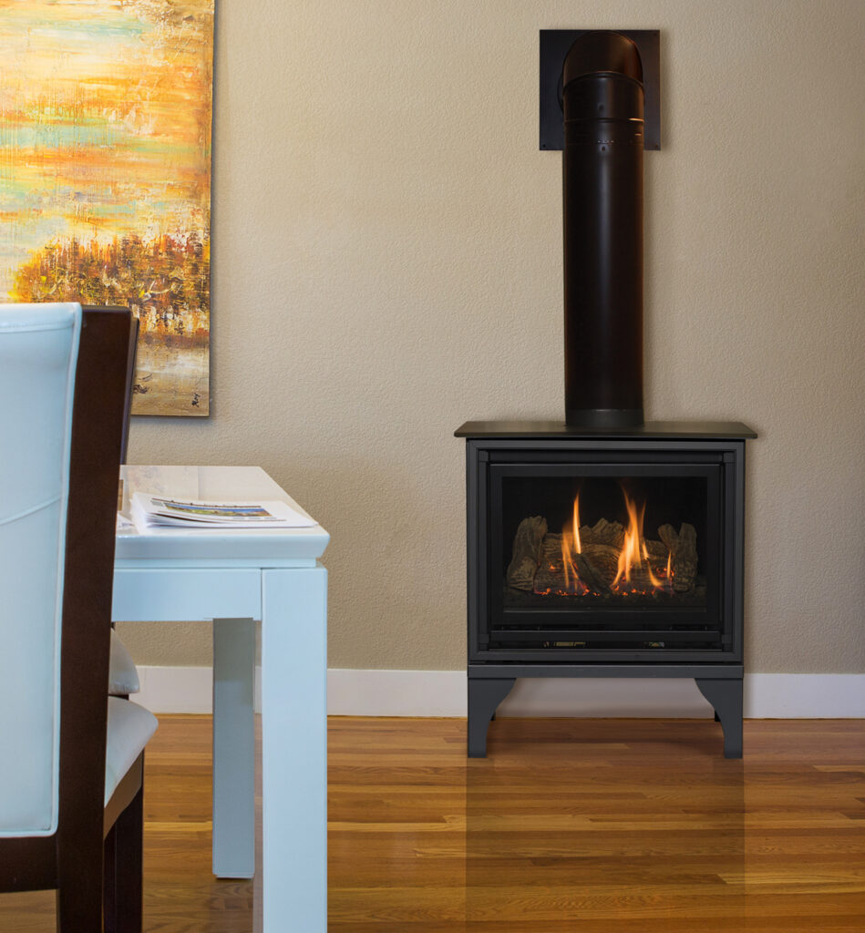 Oakport 18 – Free Standing Gas Fireplace