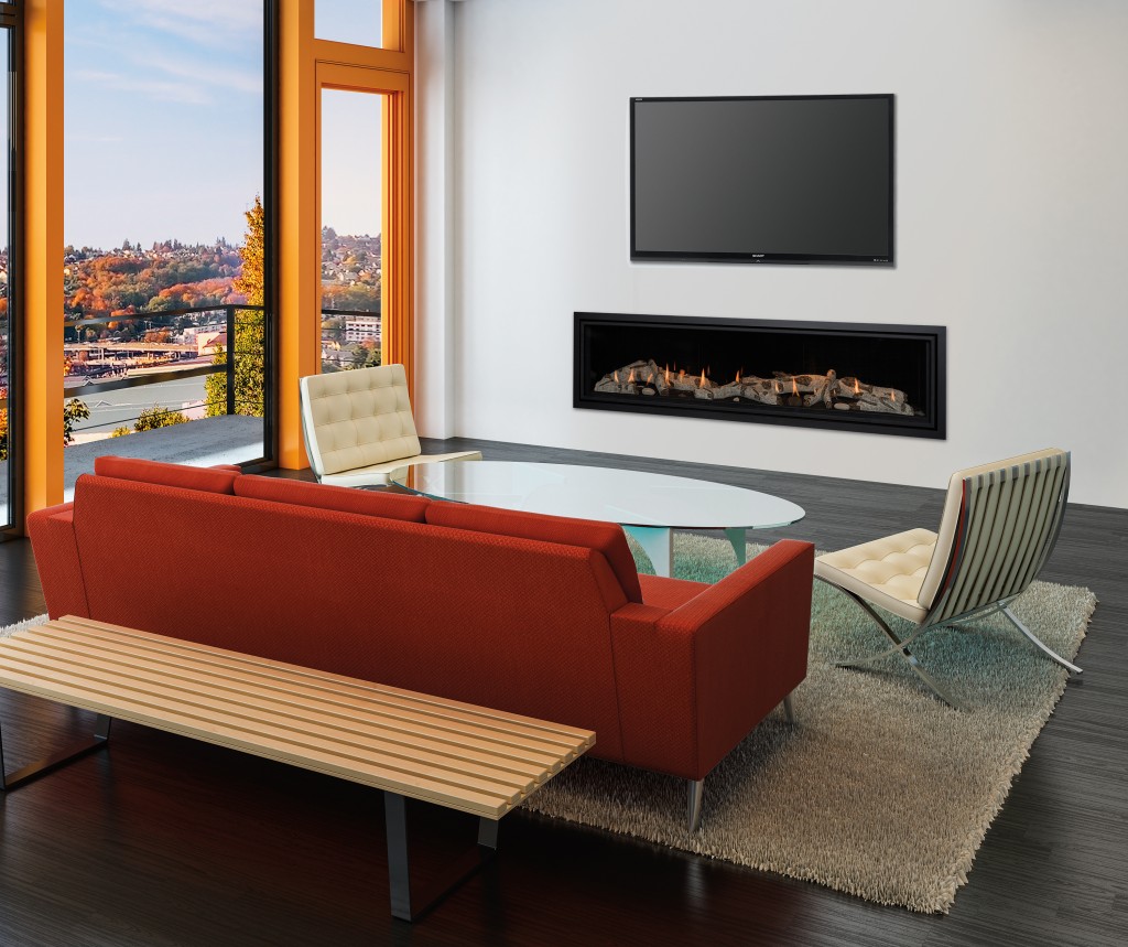 Callaway 72 Birch Log Fireplace